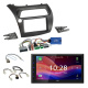 Zestaw audio samochodowego JVC KW-M695DBW do Honda Civic 2006-2011 Zestaw audio samochodowego JVC KW-M695DBW do Honda Civic 2006-2011