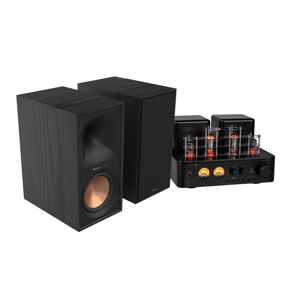 Dayton Audio HTA100 i Klipsch R-60M, zestaw stereo 2.0