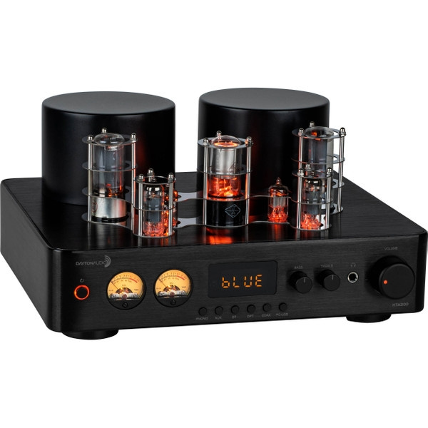 Dayton Audio HTA200BT z Klipsch RP-500M II, zestaw stereo