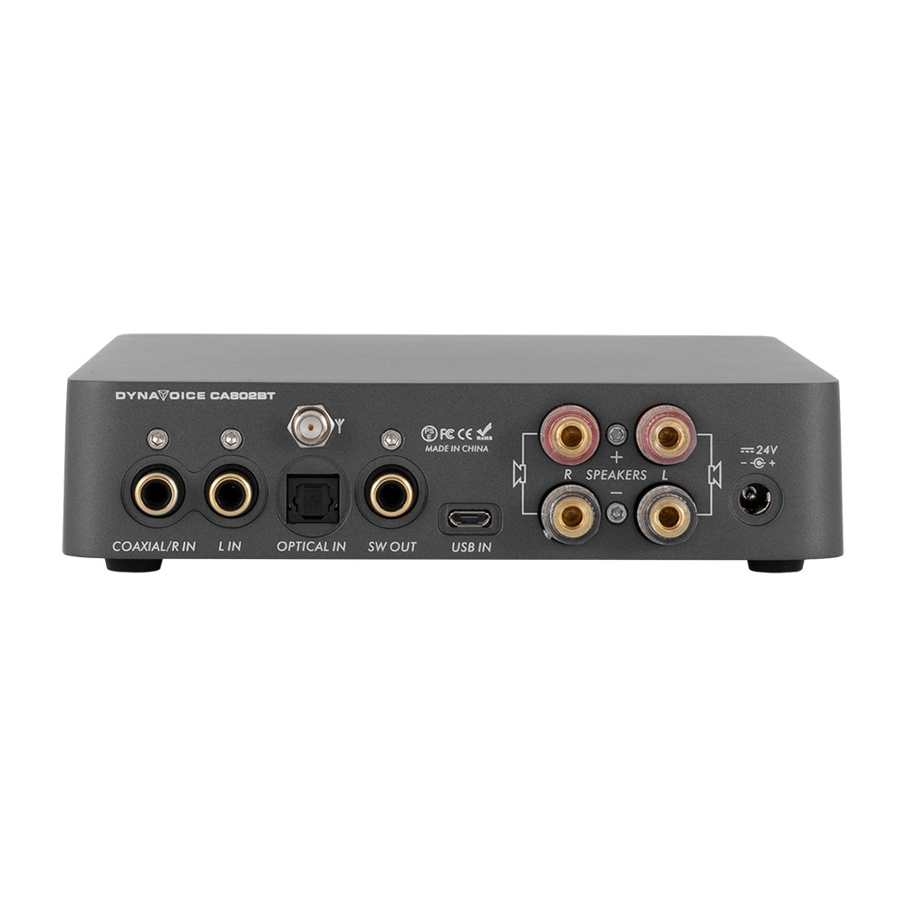 Dynavoice CA802BT z DLS IC624, zestaw do zabudowy