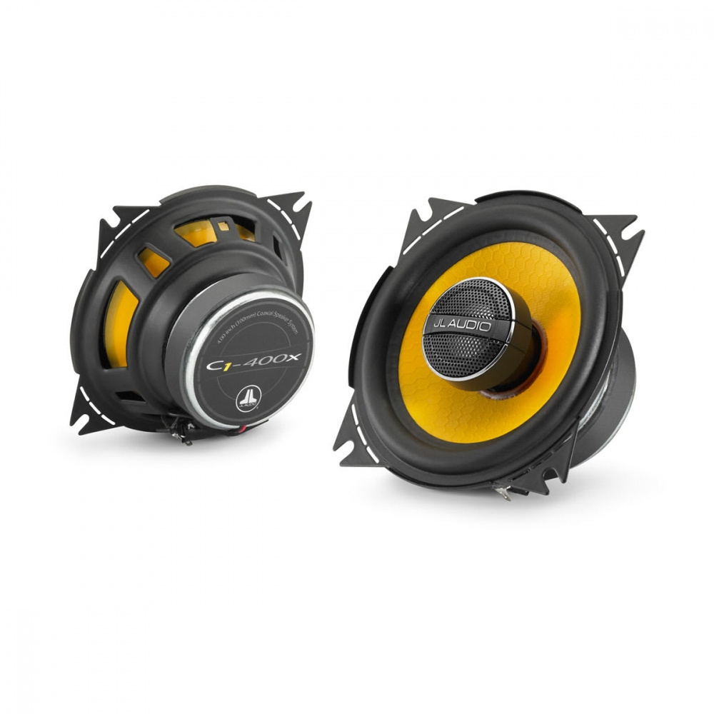 JVC KD-X382BT z głośnikami koaksjalnymi JL Audio C1, pakiet car audio