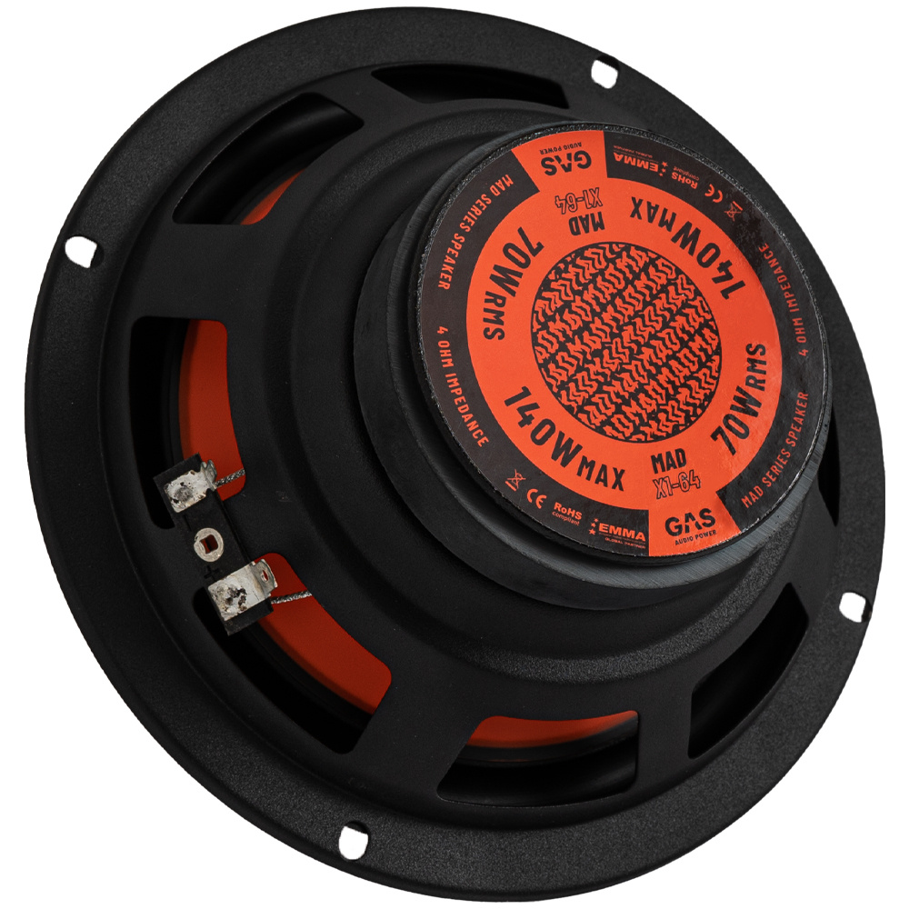 JVC KW-M180BT & głośniki GAS MAD X1, pakiet car audio