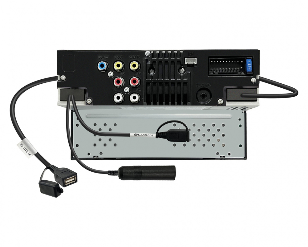 JVC KW-M593BT & głośniki GAS MAD X2, pakiet car audio