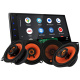 Zestaw car audio JVC KW-M695DBW z głośnikami GAS MAD X1 Zestaw car audio JVC KW-M695DBW z głośnikami GAS MAD X1