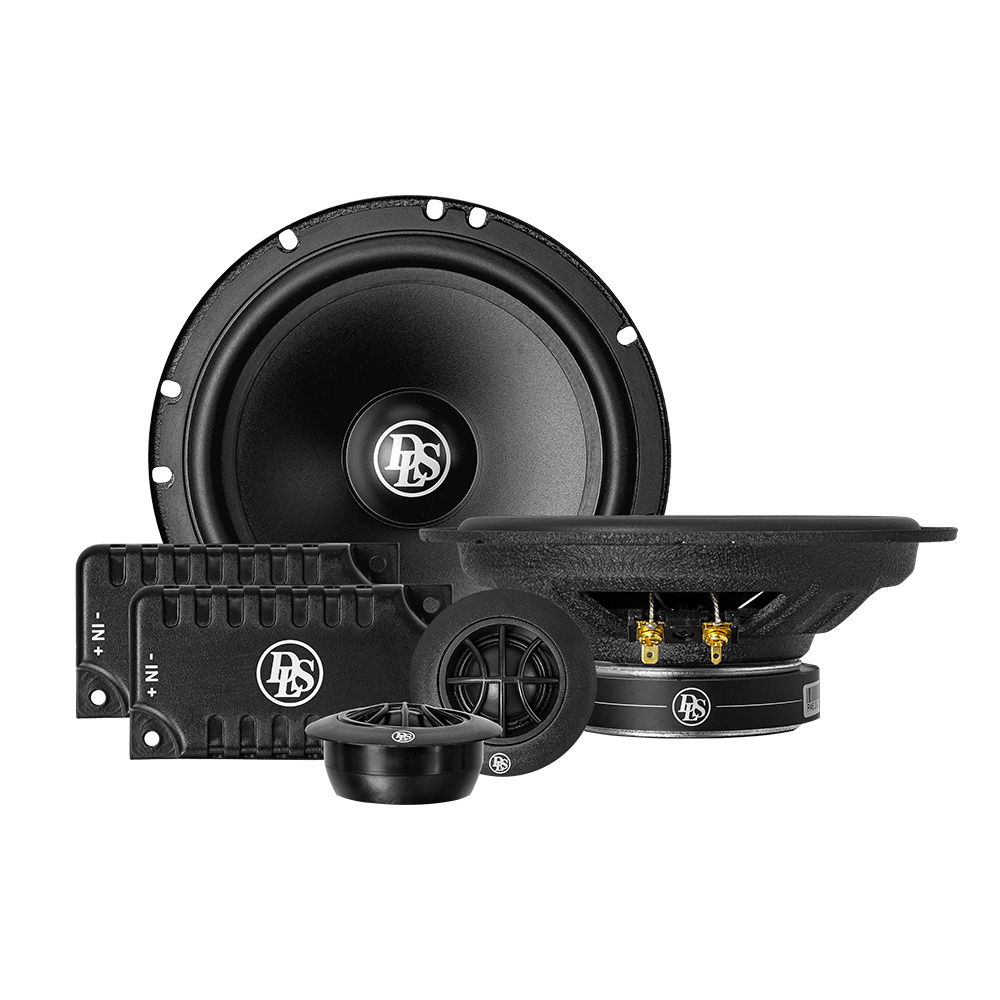 JVC KW-M875DBW z głośnikami DLS Performance, pakiet car audio
