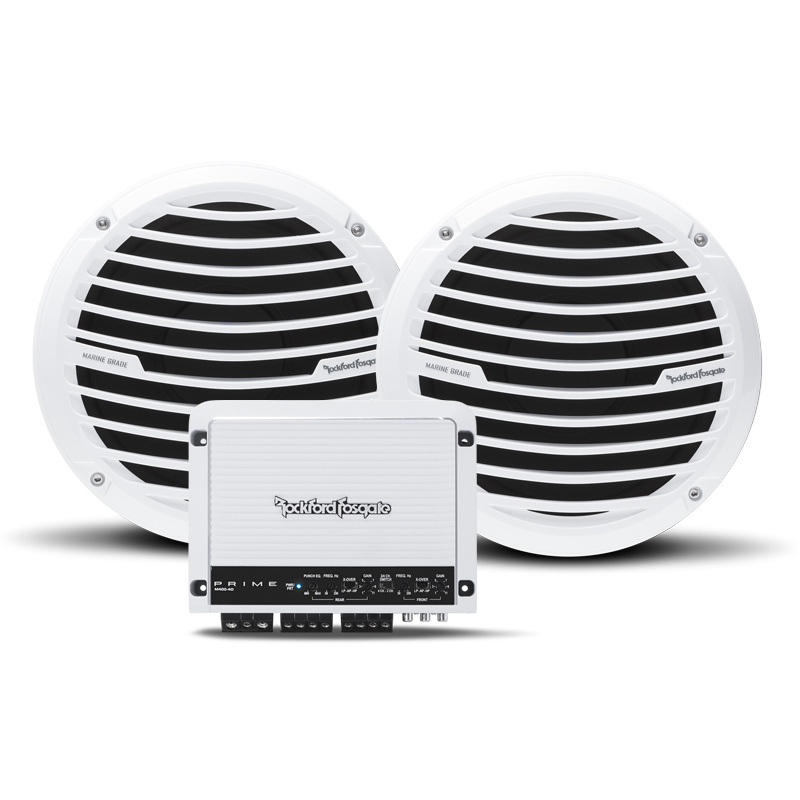 2 pack Rockford Fosgate RM110D4 i M400-4D