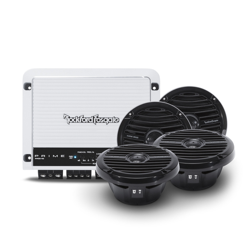 2 pary Rockford Fosgate RM1652 i M400-4D