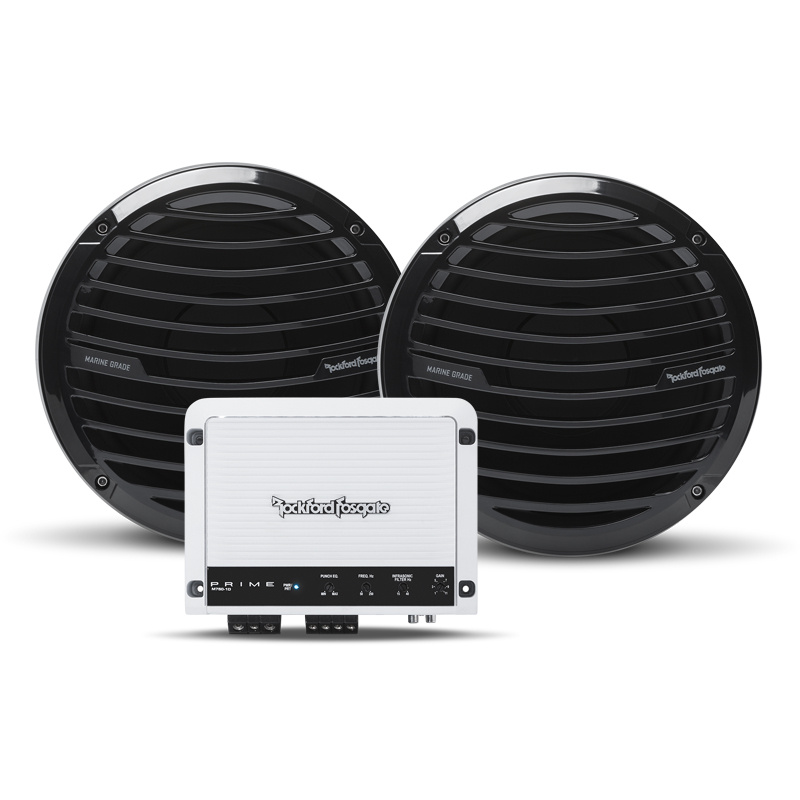 2 szt. Rockford Fosgate RM110D4 i M750-1D
