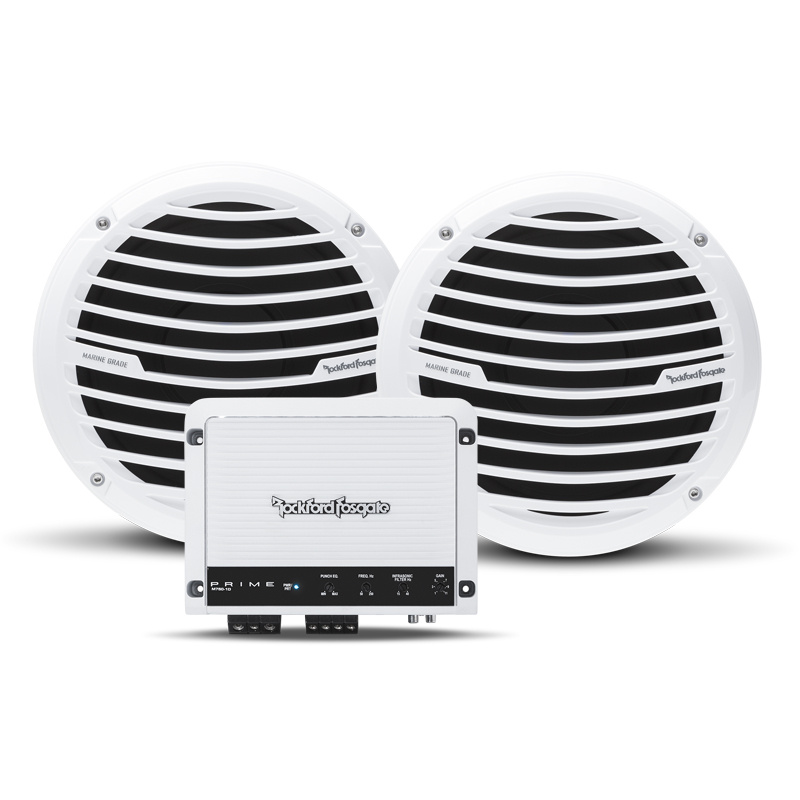 2 szt. Rockford Fosgate RM110D4 i M750-1D