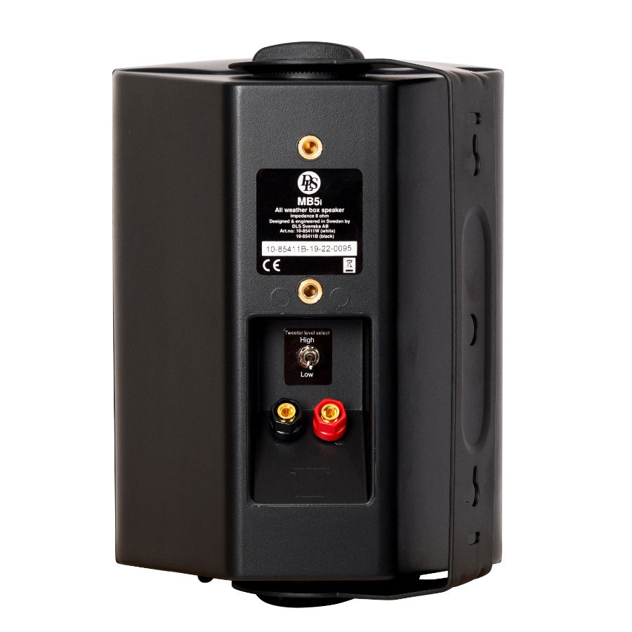 Dayton Audio MA1240 i 2 pary czarnych głośników zewnętrznych DLS MB5i