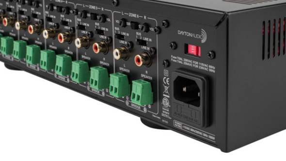 Dayton Audio MA1240 i 2 pary IC620