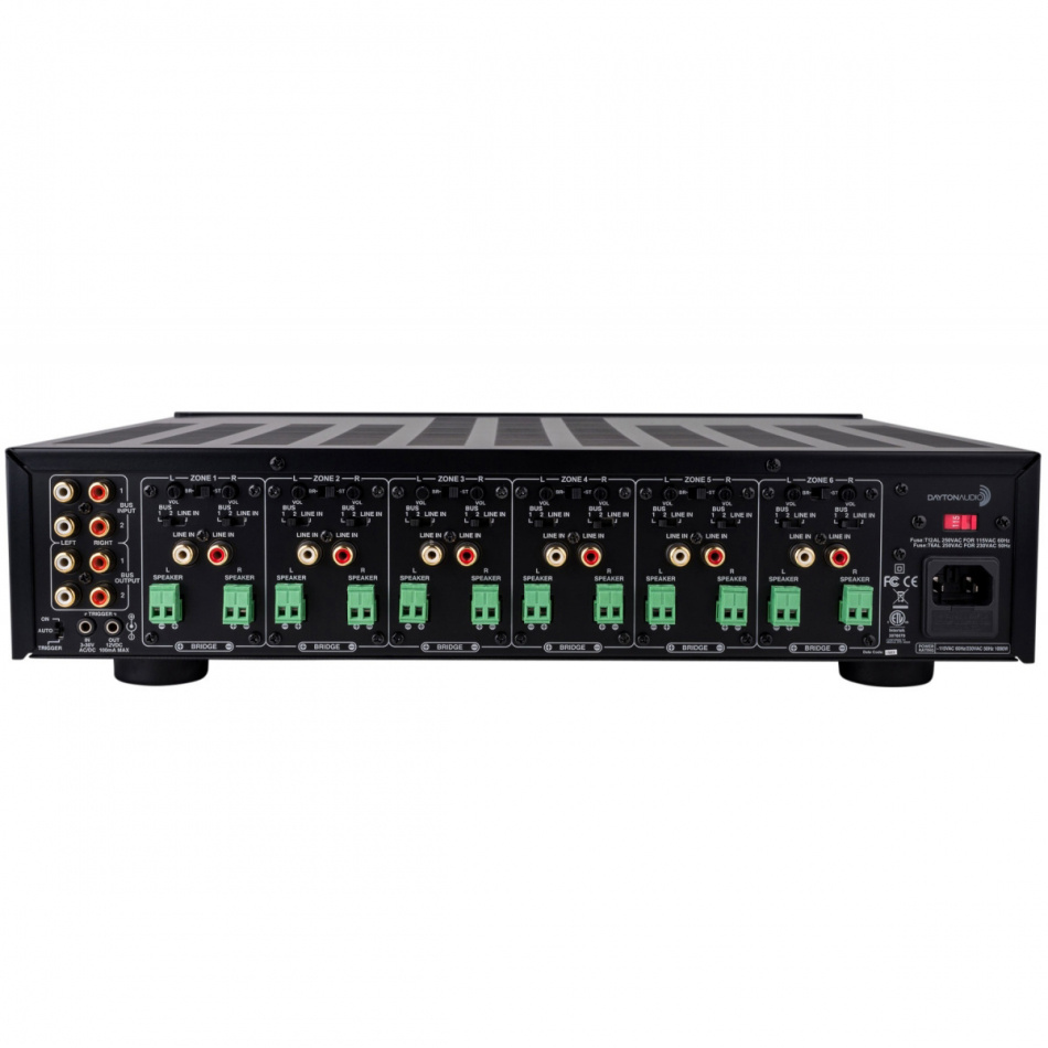 Dayton Audio MA1260 i 2 pary System One IC820, zestaw multiroom