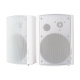 Dayton Audio MA1260 i 2 pary białych głośników zewnętrznych DLS MB6i Dayton Audio MA1260 i 2 pary białych głośników zewnętrznych DLS MB6i