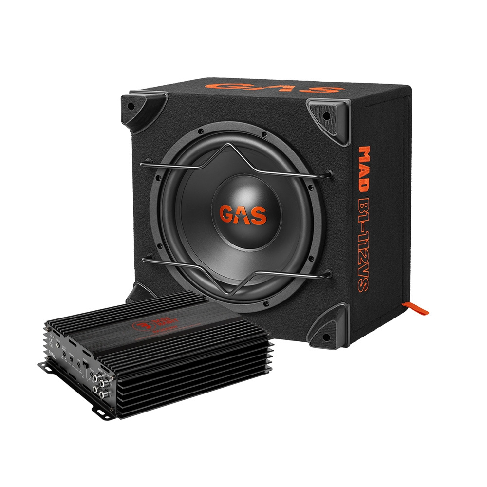 Zestaw basowy GAS MAD B1-112VS z Bass Habit RA2000W