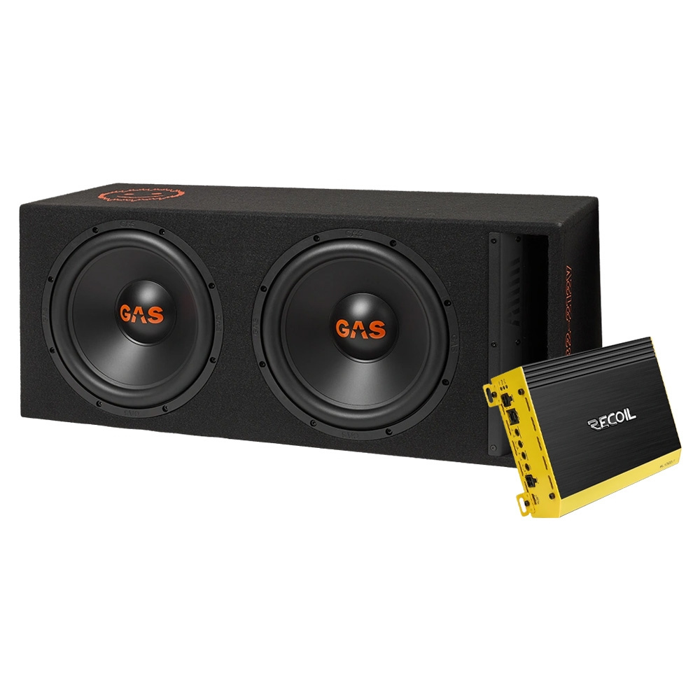 GAS MAD B2-212V z Recoil RL1000.1, zestaw basowy 2x12