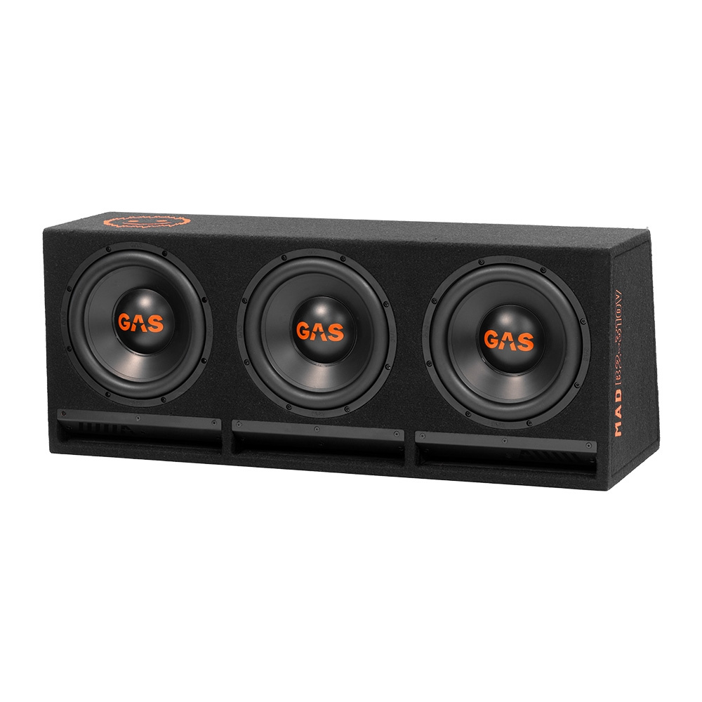 GAS MAD B2-310V z Recoil RL1000.1, zestaw basowy 3x10