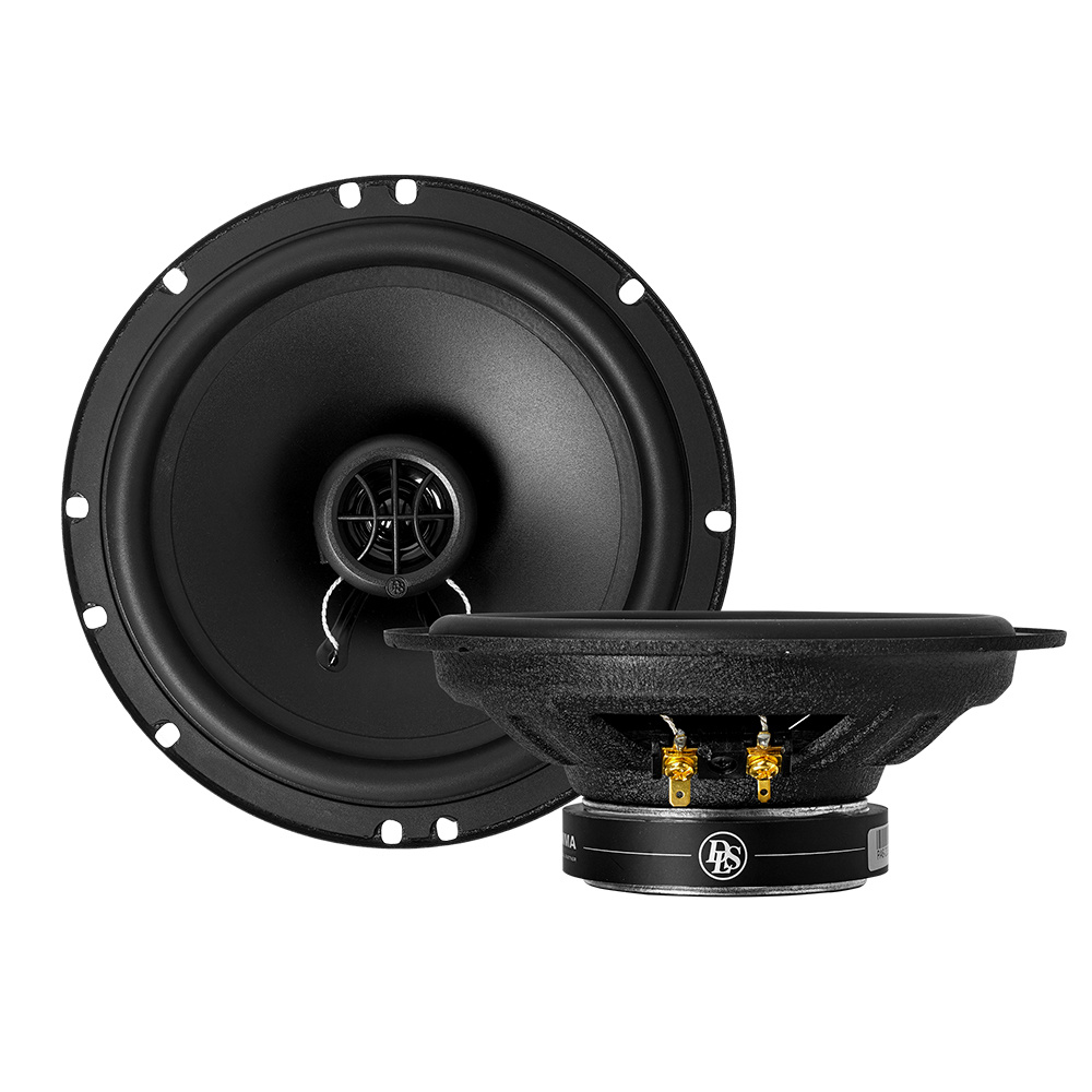 GAS MAD M100-BT z przednimi i tylnymi głośnikami DLS, pakiet car audio