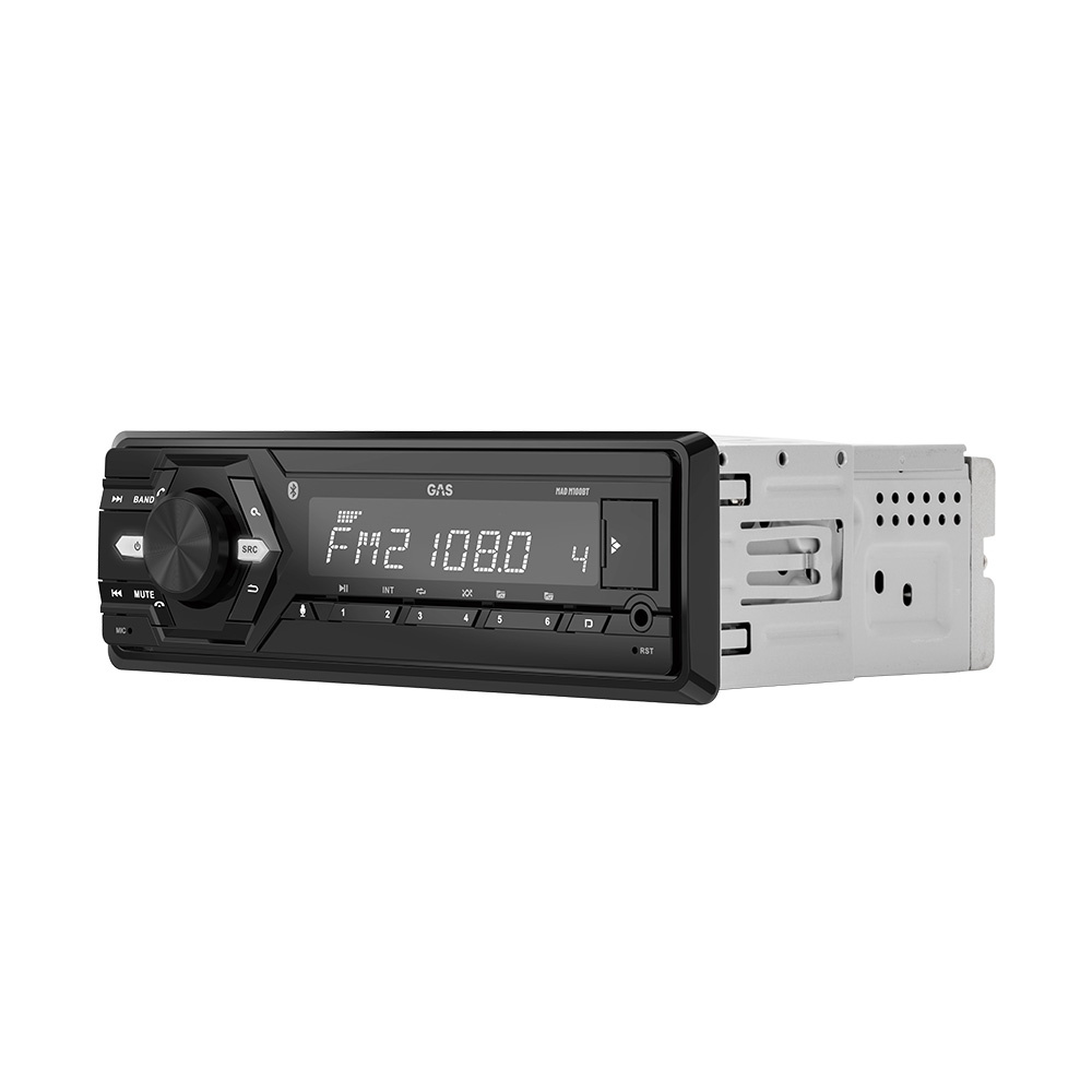 GAS MAD M100-BT pakiet car audio z głośnikami Bass Habit Rebel