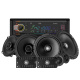 GAS MAD M110-BTR z głośnikami DLS Performance, pakiet car audio GAS MAD M110-BTR z głośnikami DLS Performance, pakiet car audio