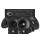 GAS MAD M120-BTD z głośnikami DLS Performance, pakiet car audio GAS MAD M120-BTD z głośnikami DLS Performance, pakiet car audio