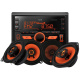 GAS MAD M210-BTR z głośnikami MAD X1, zestaw car audio GAS MAD M210-BTR z głośnikami MAD X1, zestaw car audio