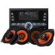 GAS MAD M230-BTN z głośnikami MAD X1, pakiet car audio GAS MAD M230-BTN z głośnikami MAD X1, pakiet car audio