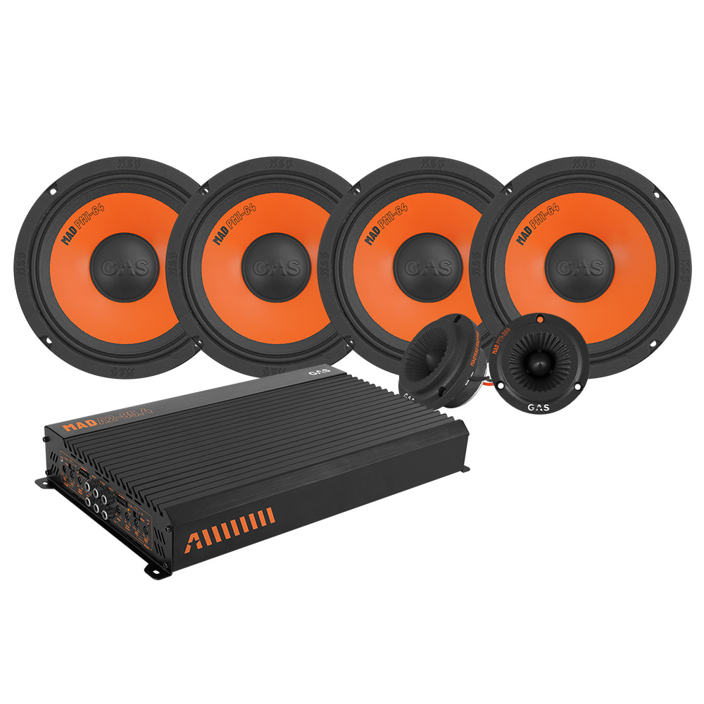 4-pack MAD PM1-64 z pakietem SPL MAD PT1-254 i A2-85.4, medium