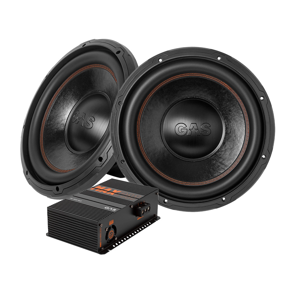 GAS MAD S3-12D2 & MAX PA1-1500.1DZ2, pakiet basowy