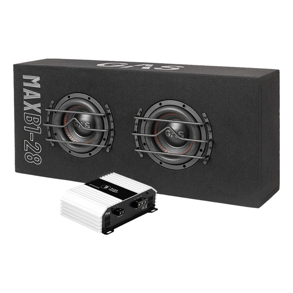 GAS MAX B1-28 z Bass Habit SP12001FR, zestaw basowy 2x8