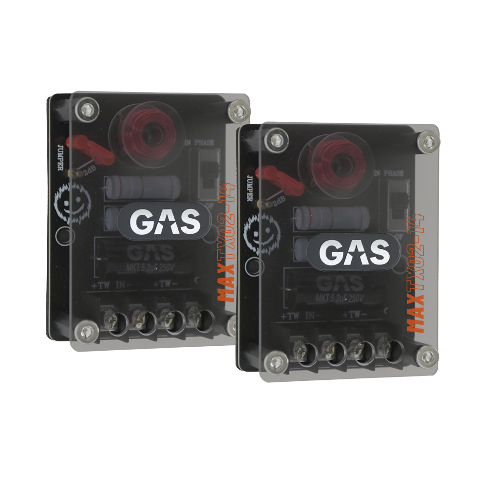 GAS MAX K2-64 i CF3G, dobrze grający 3-drożny 6.5-calowy system zestawowy