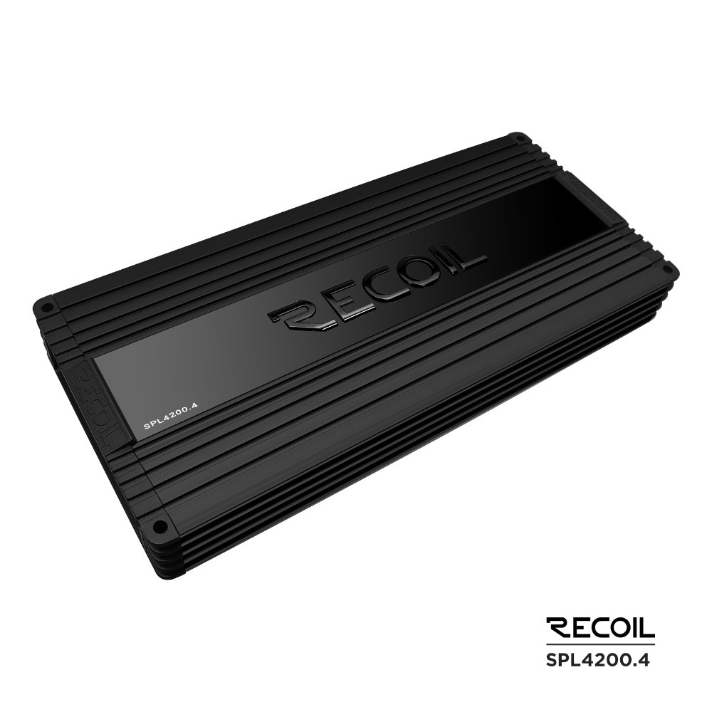 16-pack GAS MAX PM2-64 z Recoil SPL4200.4, zestaw SPL Large