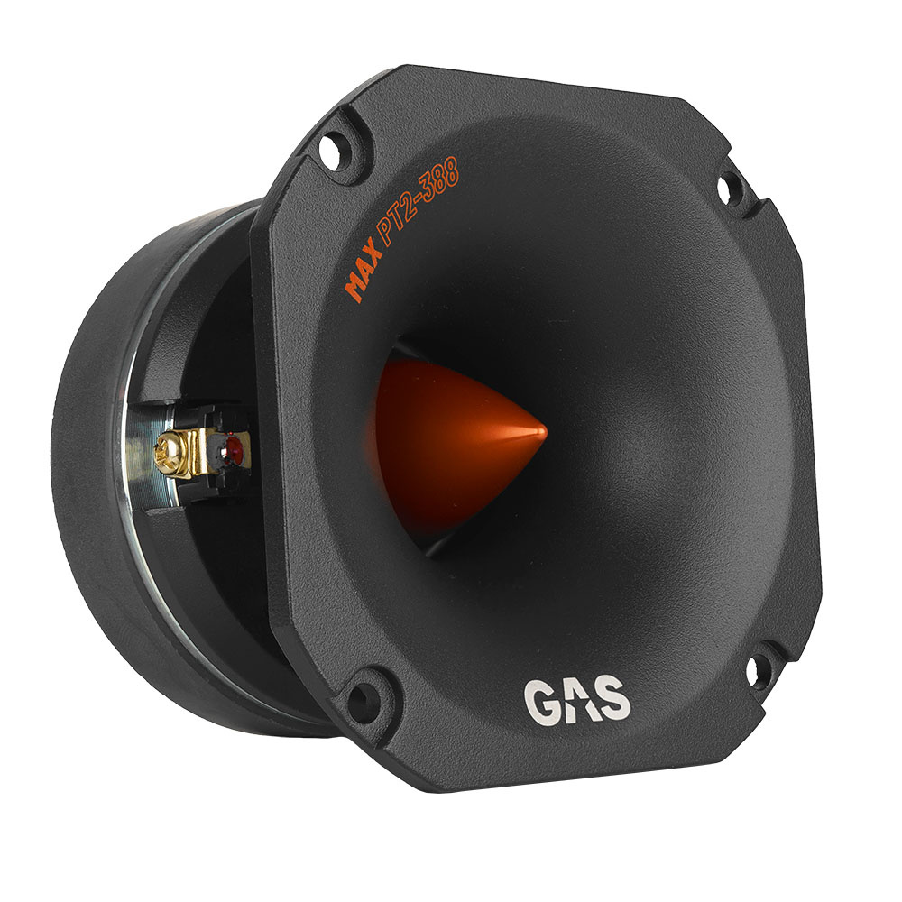 2-pak GAS MAX PT2-388, szalenie ciężki głośnik tubowy, 8 Ohm