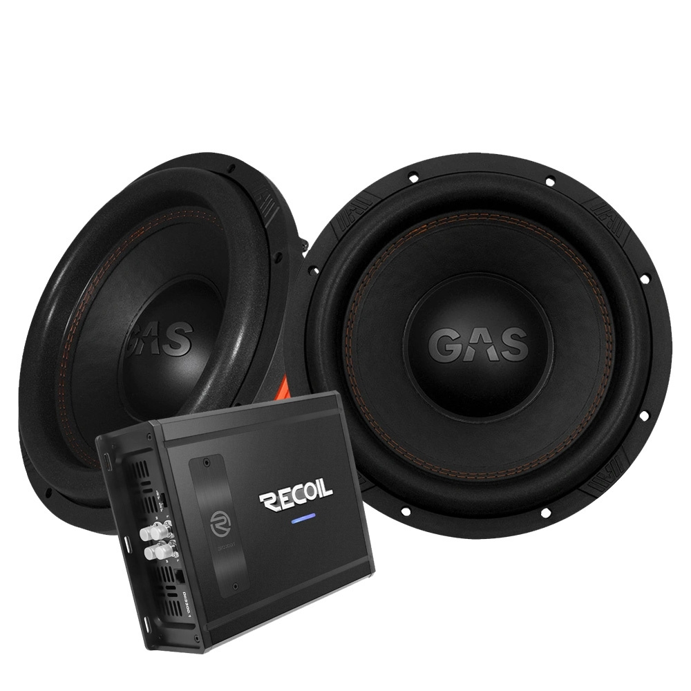 2-pack GAS MAX S1-12D1 z Recoil DII 3300.1, zestaw basowy 2x12