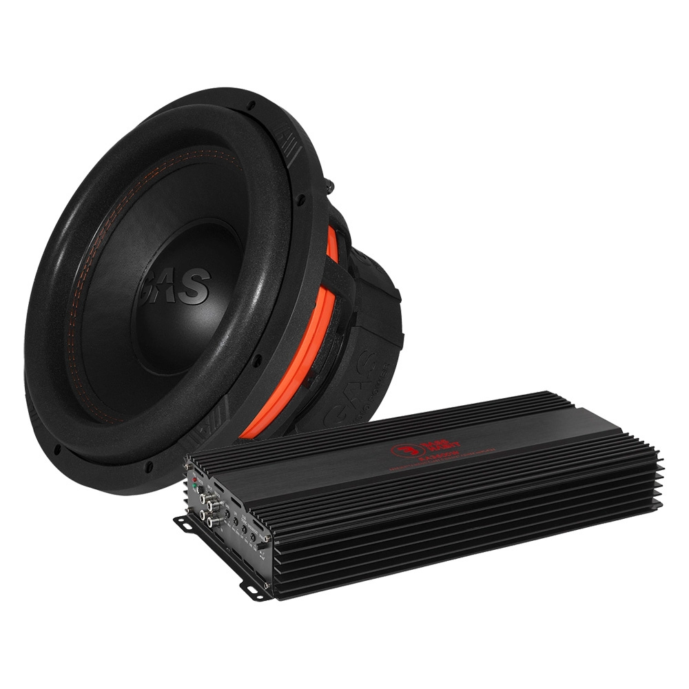 GAS MAX S1-12D2 z Bass Habit RA3600W, 1x12 pakiet basowy
