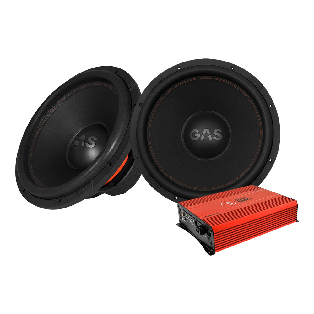 GAS MAX S1-18D1 & SPL ELITE 5100.1DF, pakiet basowy