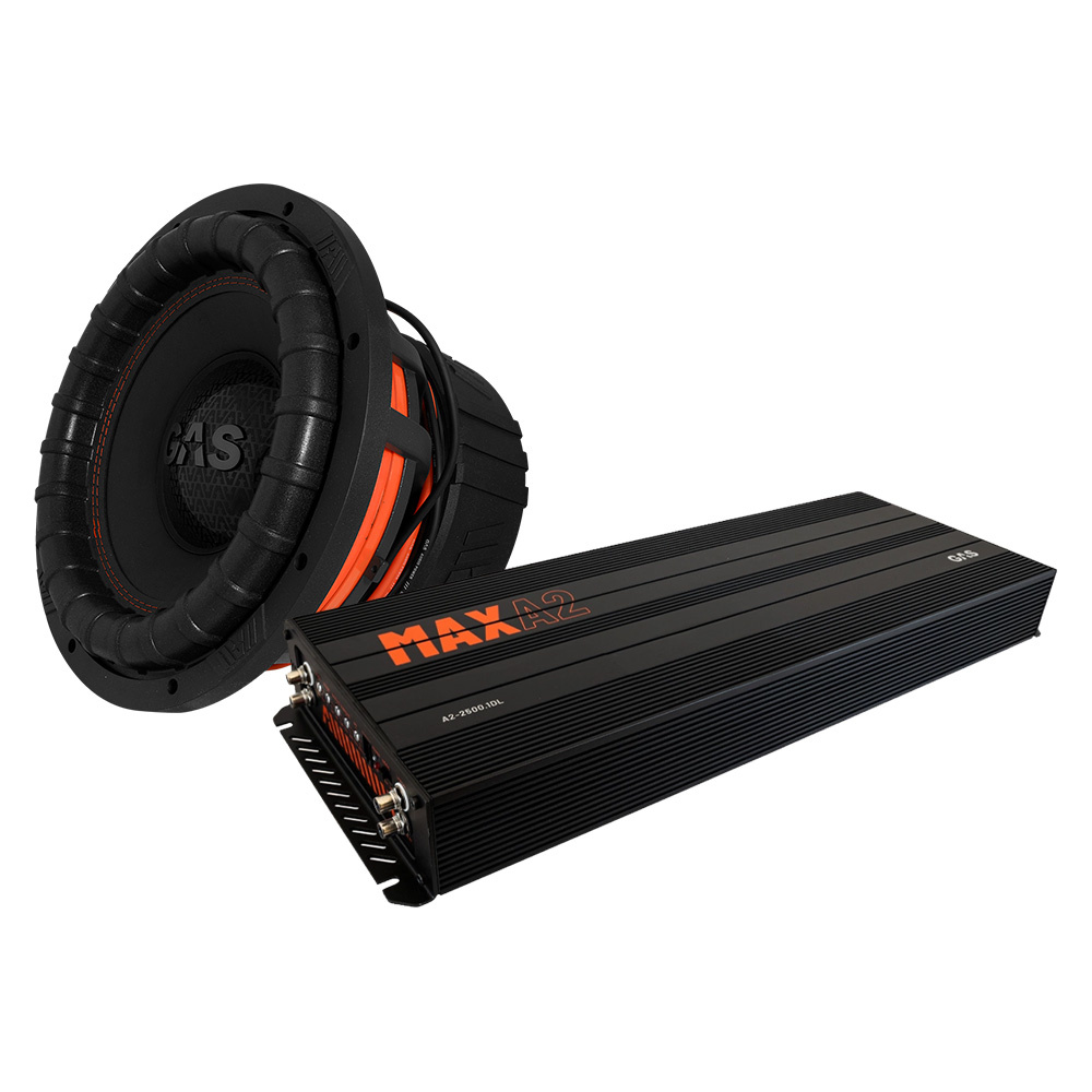 GAS MAX S2-12D2 & MAX A2-2500.1DL, pakiet basowy