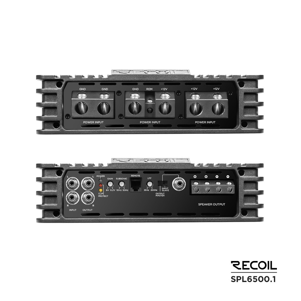 2-pakiet GAS MAX S2-15D1 z Recoil SPL6500.1, zestaw basowy 2x15