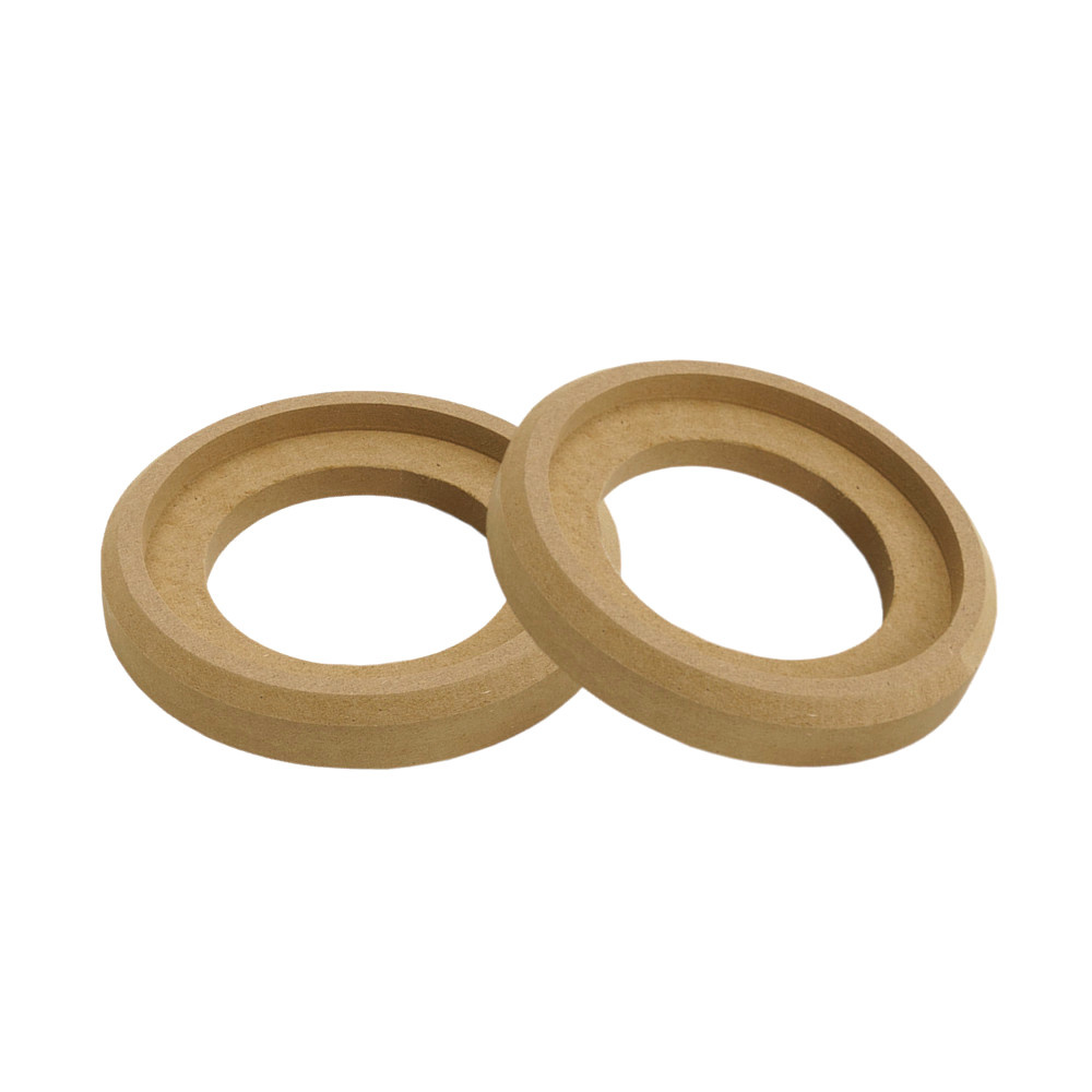 2-pack wpuszczanych pierścieni MDF do tweeterów, 92 mm
