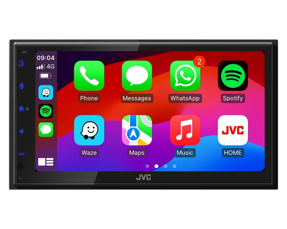 Zestaw car audio JVC KW-M695DBW do Mercedes CLS/E-Klass 2002-2008