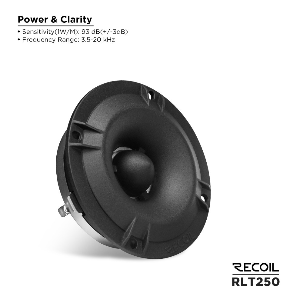 4-pak Recoil MS525-4P z RLT250, zestaw SPL