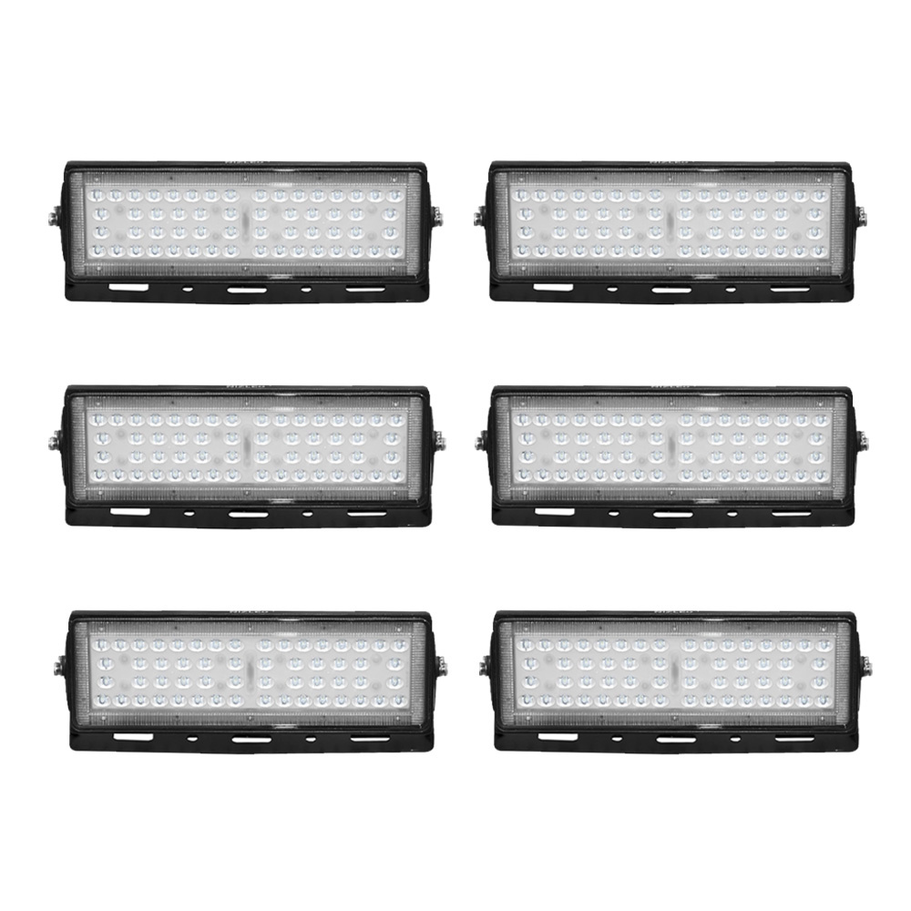 6-pak Nizled 70 stopni LED Light 70W, pakiet świateł roboczych