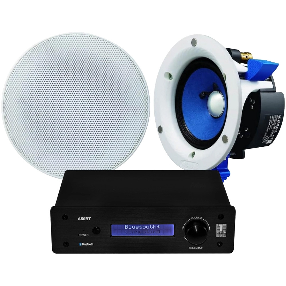 Yamaha NS-IC400 z System One A50BT, pakiet instalacyjny