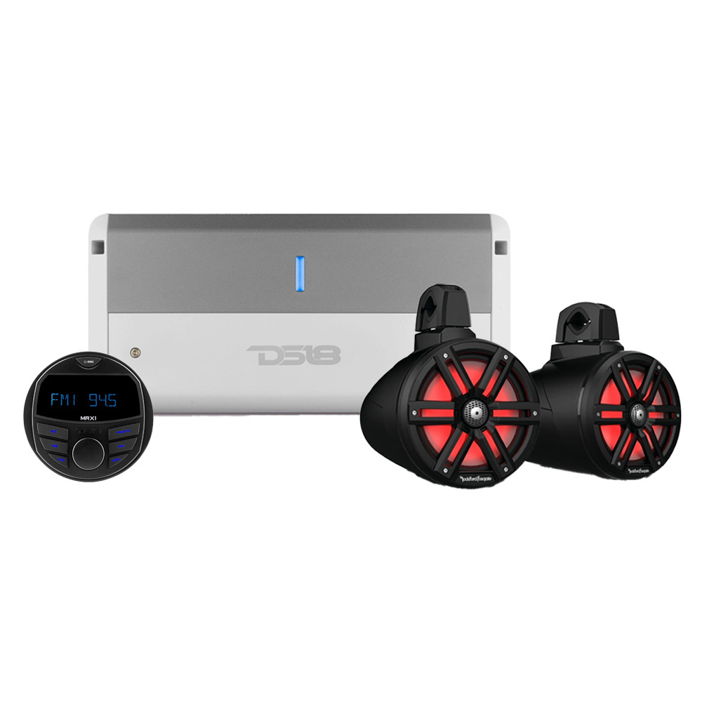 Rockford Fosgate M2WL i NXL-M4 z MRX1