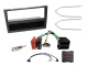 Pakiet car audio GAS MAD M130-BTN do Opel 1997-2006, czarny/szary Pakiet car audio GAS MAD M130-BTN do Opel 1997-2006, czarny/szary