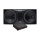 Rockford Fosgate P1-2x12 i GAS MAD A2-1200.1DFL, pakiet basowy Rockford Fosgate P1-2x12 i GAS MAD A2-1200.1DFL, pakiet basowy