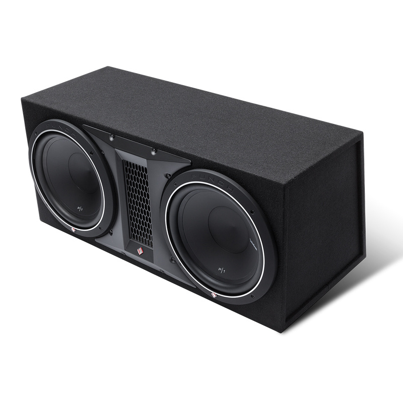 Rockford Fosgate P1-2x12 i GAS MAD A2-1200.1DFL, pakiet basowy