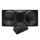 Rockford Fosgate P2-2X12 z MAX A2-800.1D Rockford Fosgate P2-2X12 z MAX A2-800.1D