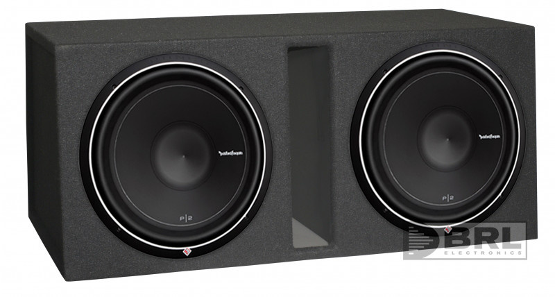 2 szt. Rockford Fosgate P2D415 w obudowie GAS GV