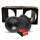 Zestaw 2 szt. Rockford Fosgate P3D2-12 i Bass Habit SE550.2DF, pakiet basowy w formie zestawu do samodzielnego montażu Zestaw 2 szt. Rockford Fosgate P3D2-12 i Bass Habit SE550.2DF, pakiet basowy w formie zestawu do samodzielnego montażu