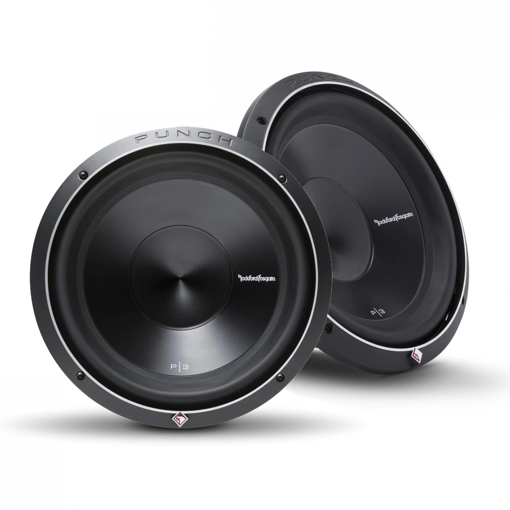 Zestaw 2 szt. Rockford Fosgate Punch P3D2-12, 12-calowy głośnik niskotonowy